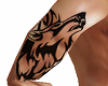 Right Arm Wolf Tattoo