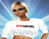 Diesel White Sweater