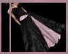 Black Pink Romance Gown