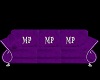MP1 Purple Crystal Sofa