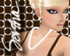 :S: White Pearl Necklace