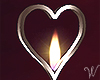 Be Mine Heart Candle 