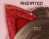 !!D Kitty Ears Red