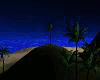 Tropical Night BeachBlue