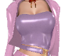 Casual Sexy Lilac Jacket