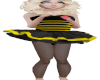 Child Bee Costume Tutu M