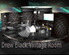 Drew Black Vintage Room