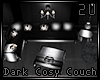 2u Dark Cosy Couch 12P