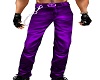 NLz~Purple Leather Pants