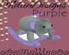 [M]Kids Elephant-Purple