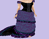 Victorian Purple Gown