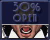Open Mouth 30%