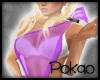 [Pok] Purple Bikini Wrap