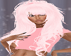 Long Pink Dolly Hair