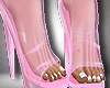 Light Pink Clear Heels