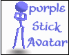purple Stick Avatar