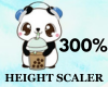 Height Scaler 300%