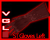 ST (L) Gloves  Red