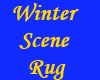 Winter Scene Rug