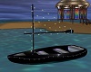 Black Neon Boat