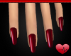 Mm Red Succubus Nails