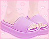 Lilac Slippers