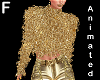 golden fur top ANI - F