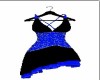 Blue & Black Dress