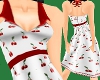 cherry swing dress
