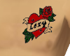 Lexy chest tattoo custom