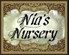 Nia's Nursery Sign