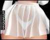 Sheer White Skirt