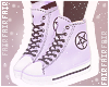 F. Pentagram Shoes Lilac