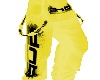 DnB B pants v2 yellow
