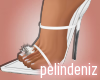[P] Me white fur heels