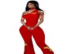 red dragon jump suit