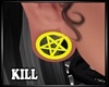 Plugs Pentagram Yellow