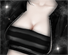 open hoodie black
