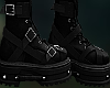 Black Strap Boots