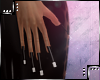 Black long Nails 