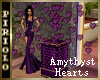 Amythyst Hearts