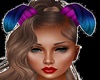blue purple Ears