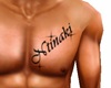 Ntinaki chest tattoo