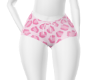 pinku cheeta shorts