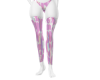 Pink Cow Print Bottoms