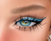 blue eyeliner