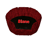 Blane's Red Pet Bed