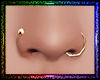 [M]Nose Piercings Gold