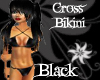 Cross Bikini Black