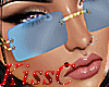 Kiss -Diamond Glasses